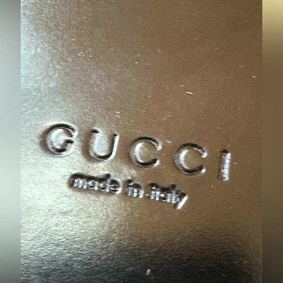 GUCCI SANDAL WOMENS BLACK LEATHER ( Calf) Size 36.5 - Picture 4 of 13